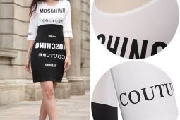 LUXUSNÍ ŠATY MOSCHINO