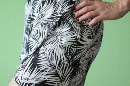 Nová plážová sukně s palmami H&M vel.XS