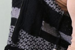 Kabátový svetr na zip Mikaella Ess vel.40