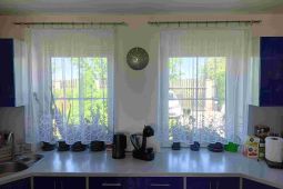 Garnýže do oken nerezové.